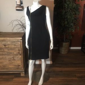 Calvin Klein Black and White Dress